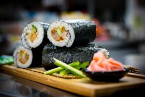 Sushi Rolls - ϲʿֱ Cafe`
